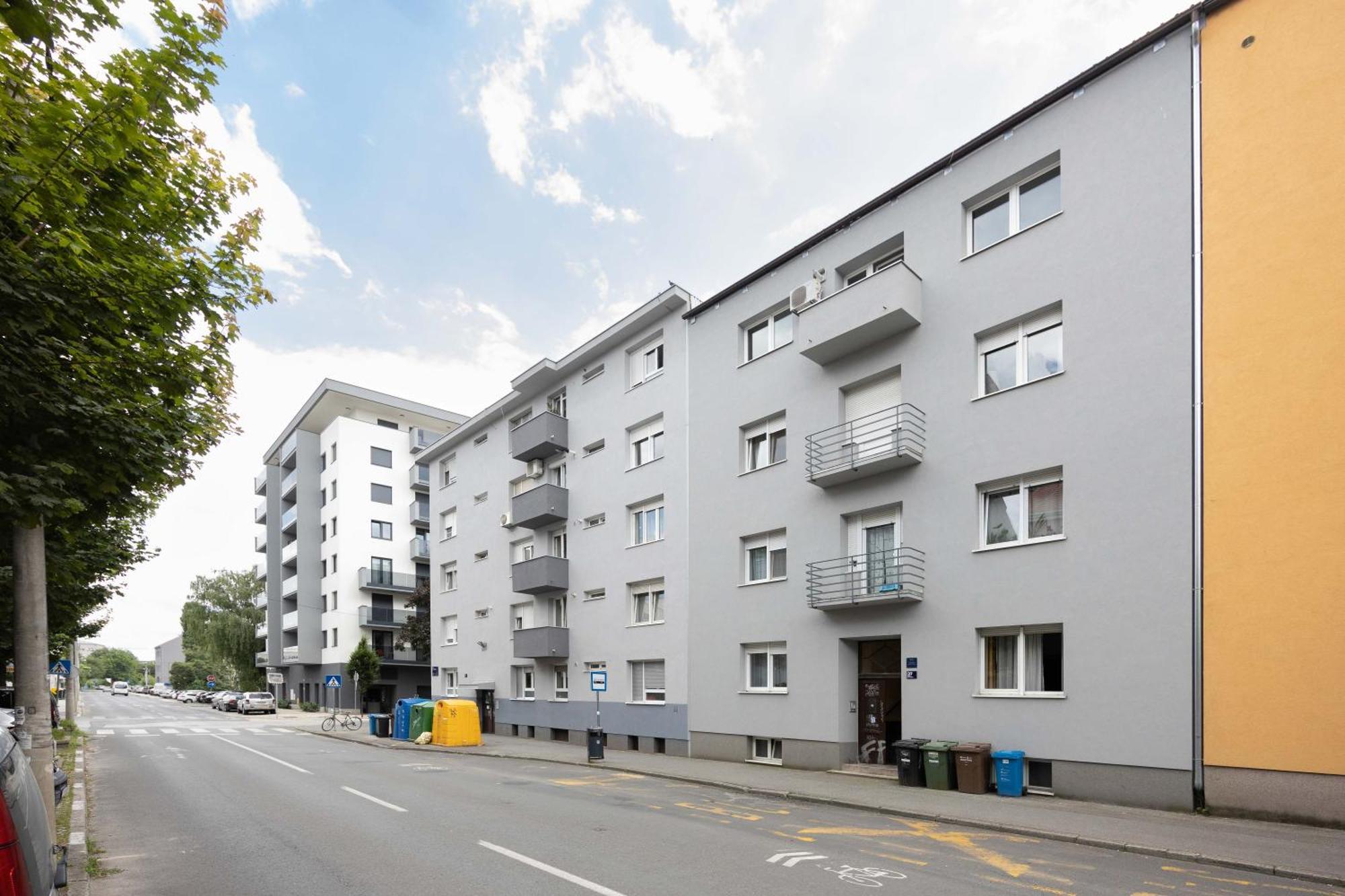 Modern Studio Near City Center Zagreb Bagian luar foto